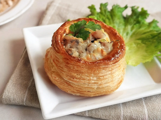 Bouchées à la reine au ris de veau