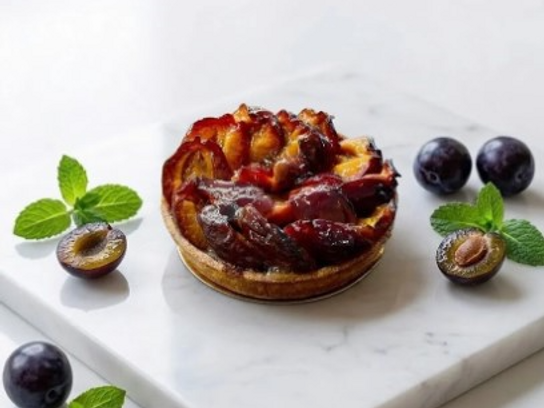 Tartelette aux quetsches