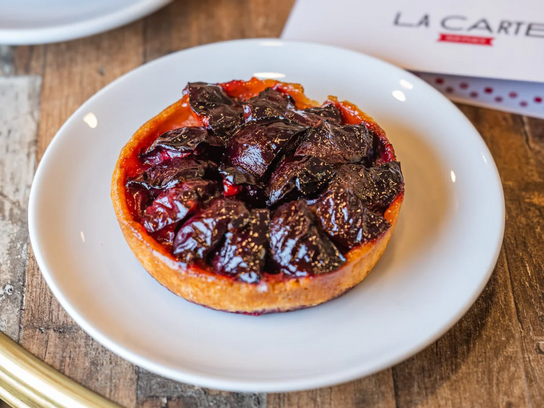 Tartelette aux quetsches