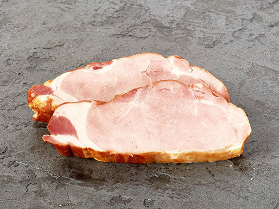 Côte de porc fumée cuite