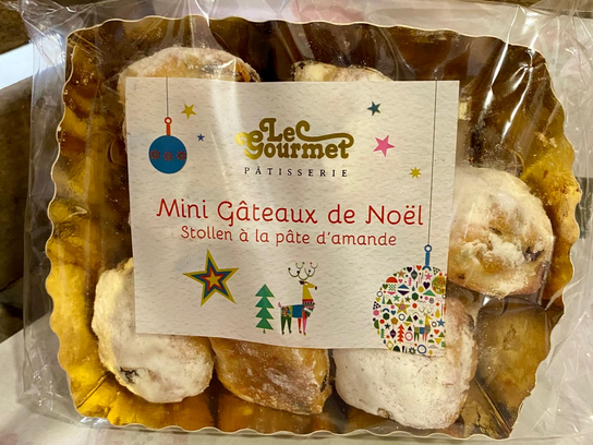 Mini Stollen à la pâte d’amande - Le Gourmet
