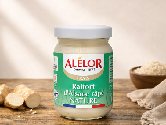Raifort d'Alsace râpé nature