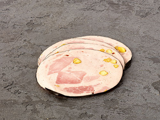 Roulade bière pistache