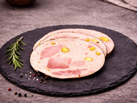 Roulade bière pistache