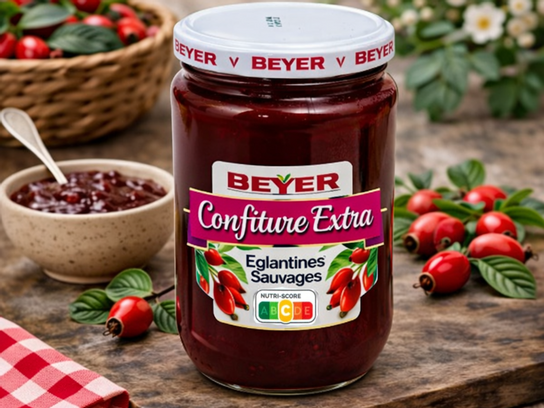 Confiture extra d'eglantines sauvages