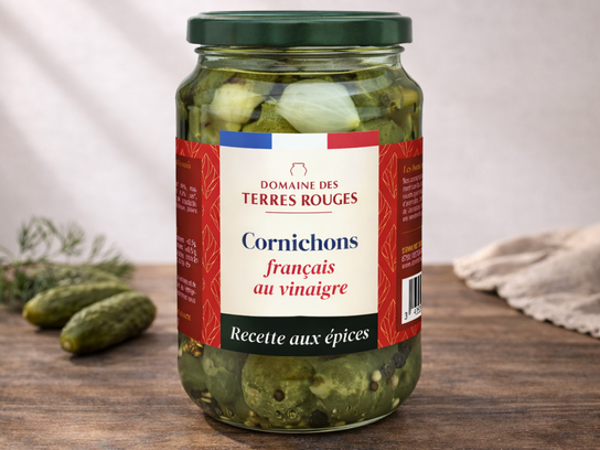 Cornichons français aigres doux - recette à l'aneth