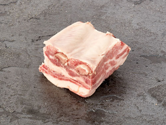 Travers de porc 1/2 sel cuit