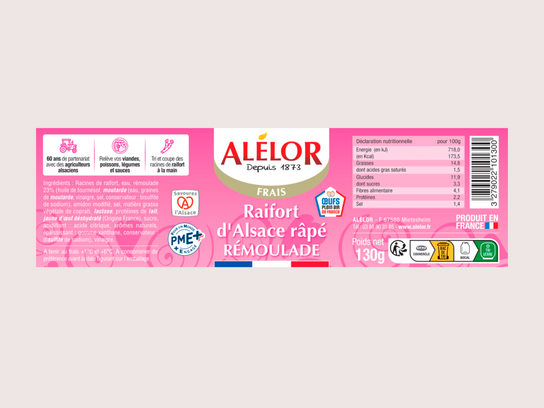 Raifort d'Alsace râpé rémoulade