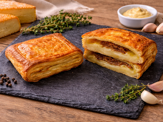 Feuilleté au munster