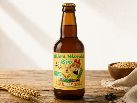 Bière blonde Bio - La Saint-Pierre