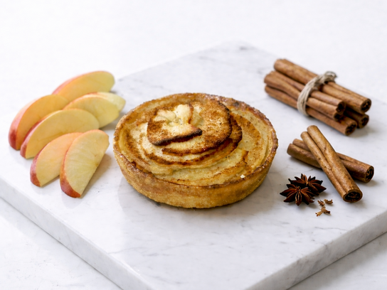 Tartelette pommes et cannelle