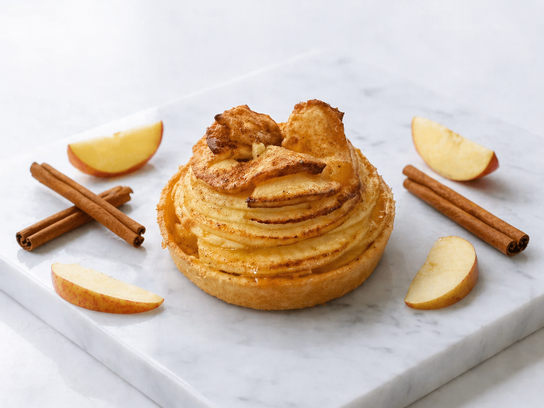 Tartelette pommes et cannelle