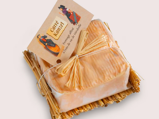 Carré kanzel affiné à l'eau de vie de mirabelle