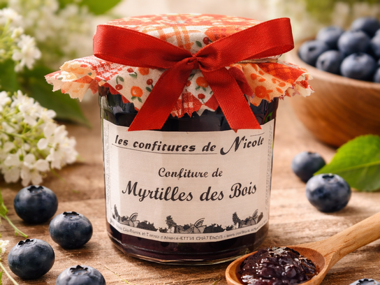 Confiture Myrtille des Bois - Les Confitures de Nicole