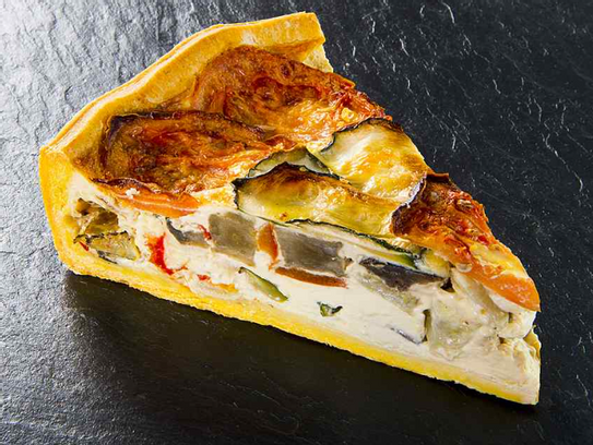Quiche aux légumes du tian