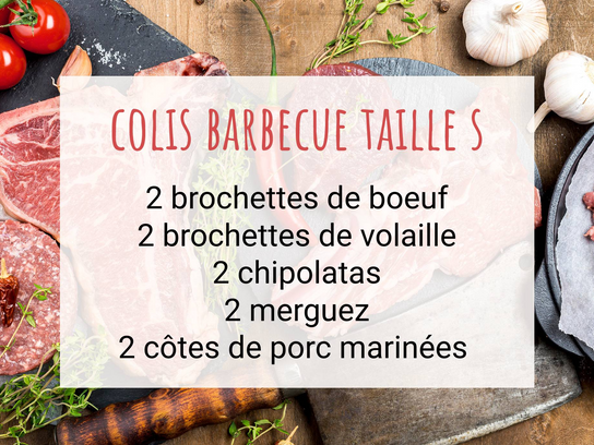 Colis BBQ barbecue Taille S