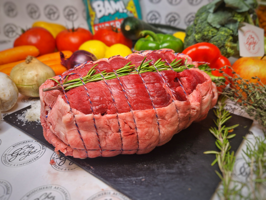 Rôti de Boeuf bardé à l'ancienne