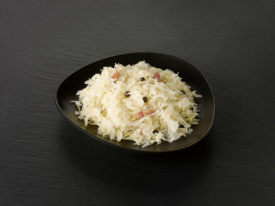 Choucroute Label Rouge aux lardons cuite au Champagne