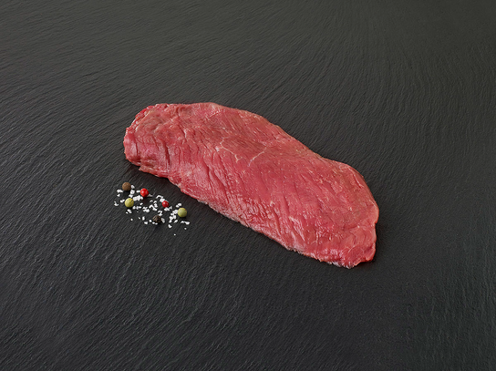 Steak de bœuf "Poire".merlan.persille