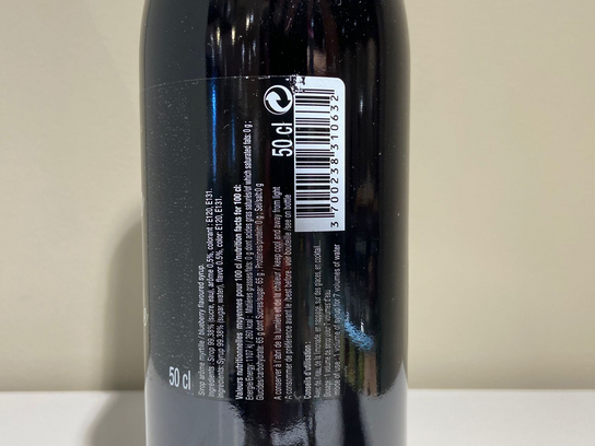 Sirop de myrtilles