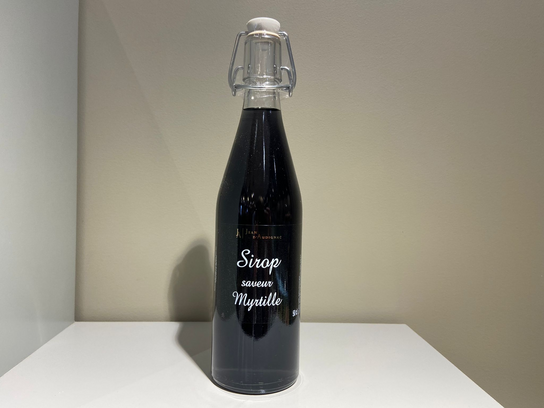 Sirop de myrtilles