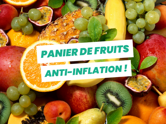 Panier de fruits anti-inflation