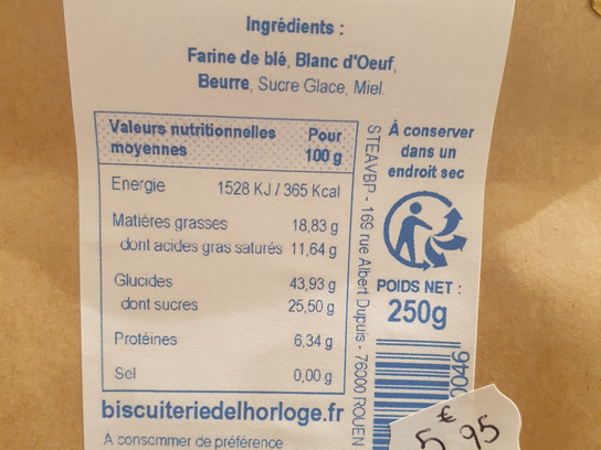 Langue de chat nature