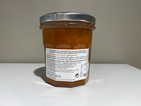 Confiture d'abricot cuite au chaudron