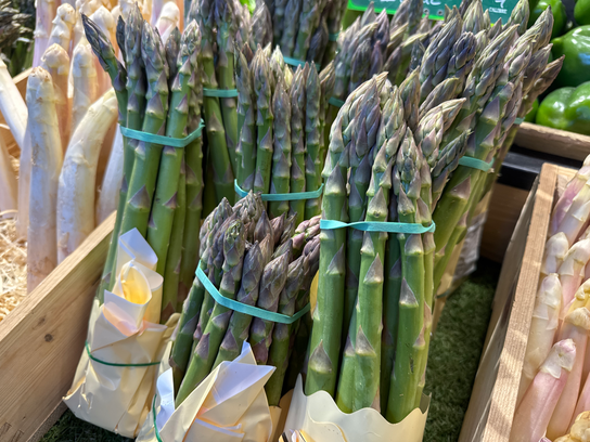Asperges vertes BIO botte 500g Italienne