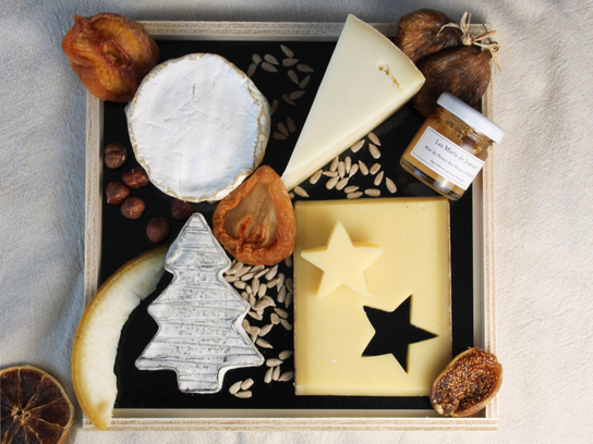 Plateau  de fêtes"En Têtes à Têtes"