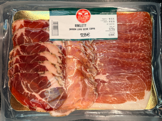 Raklett mix sous vide