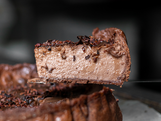 Flan cacao
