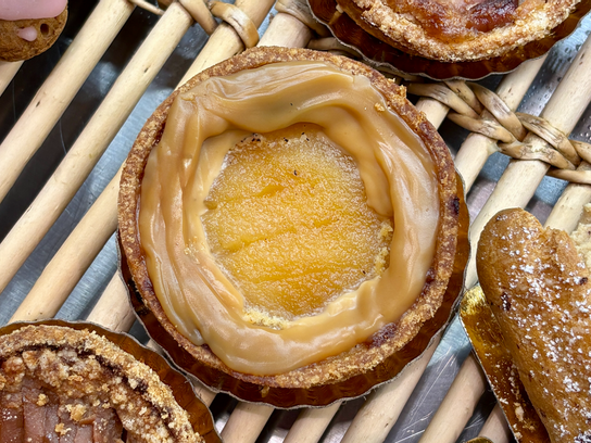 Tartelette poire caramel
