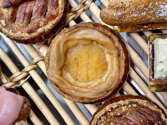 Tartelette poire caramel