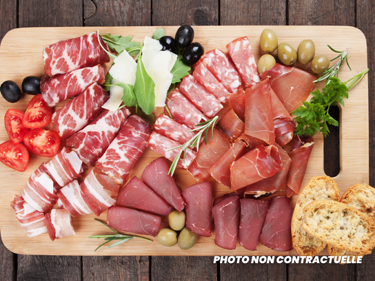 Assortiment de charcuteries