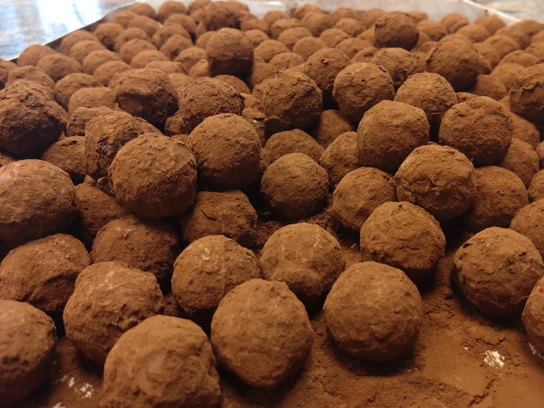 Truffe à la ganache au chocolat noir