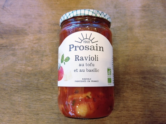 Raviolis tofu & basilic - Prosain