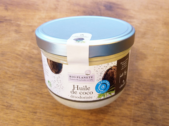 Huile de coco désodorisée - Bio Planète