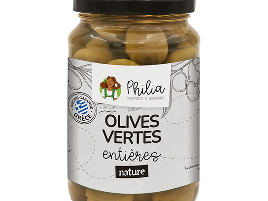 Olives vertes entières - Philia