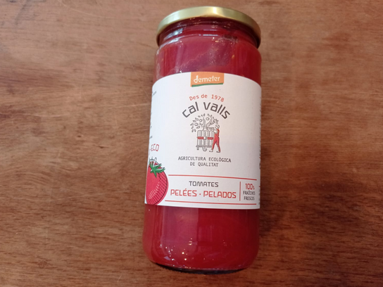 Tomates entières pelées - Cal Valls