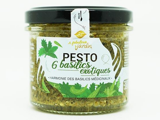 Pesto 6 basilic exotiques - Le Fabuleux Jardin
