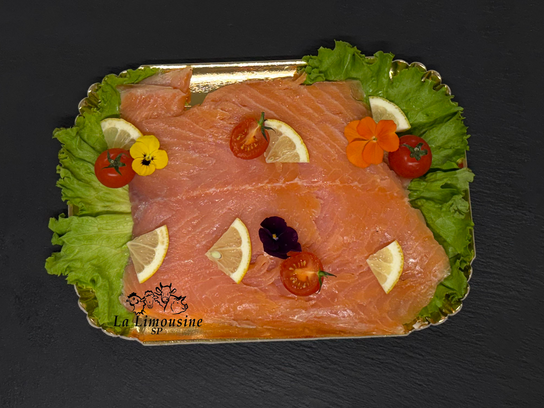 Saumon fumé à la ficelle