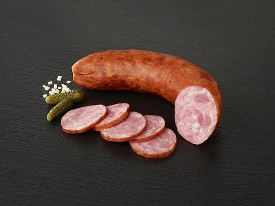 Saucisson à l'ail Fumé - Morceau