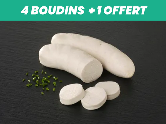 Boudin Blanc 4 + 1 offert