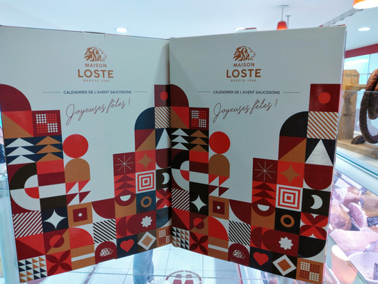CALENDRIER DE L'AVENT SAUCISSON LOSTE