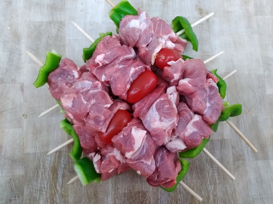 Brochette d'agneau