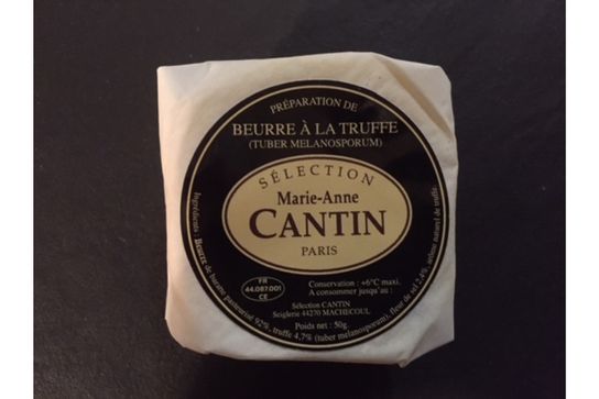 Préparation de beurre à la truffe