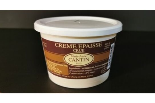 Crème épaisse crue