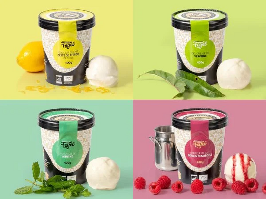 Crèmes glacées bio Artisanales