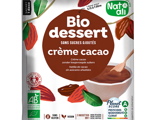 Bio dessert crème cacao